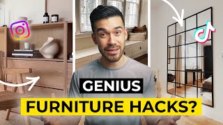 Architects TOP 10 Furniture Hacks for Small Homes