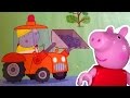 Видео для детей. Мультфильм Свинка Пеппа из игрушек. Маша читает журнал Peppa Pig ...