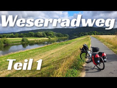 In sieben Tagen von Hann. Münden nach Cuxhaven: Der Weserradweg (Tag 1: Hann. Münden - Holzminden)