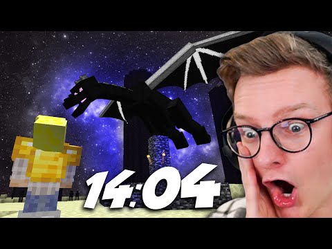 ICH HABE MINECRAFT IN 14 MINUTEN DURCHGESPIELT!