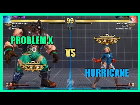 SFV CE 🌊 Problem X (Abigail) VS Hurricane (Cammy) FT2 🌀 [V-SHIFT UPDATE Season V]