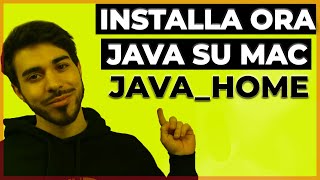 Come installare Java su Mac OS, configurazione JDK, JAVA_HOME | Java tutorial ita 2021