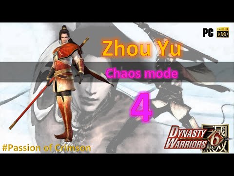 Dynasty warriors 6 Musou mode Zhou Yu [Chaos] Episode 3 Gameplay (No commentary)