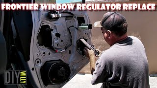 2005 -2020 Nissan Frontier Window Regulator Replace