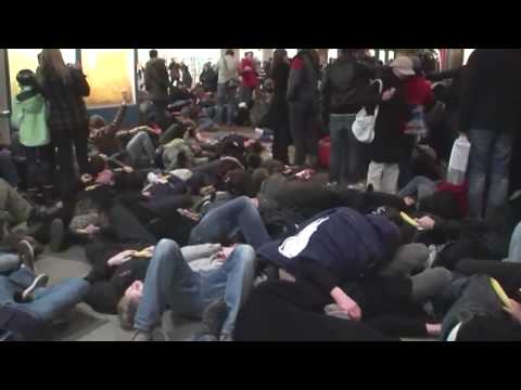 Flashmob Banana-Bang Karlsruhe 12.12.08 - HD