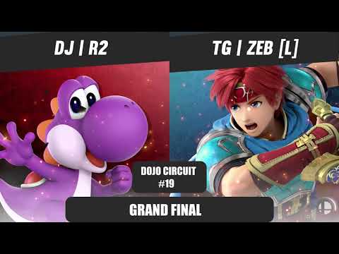 DOJO CIRCUIT #19   SSBU   R2 VS ZEB   GRAND FINAL