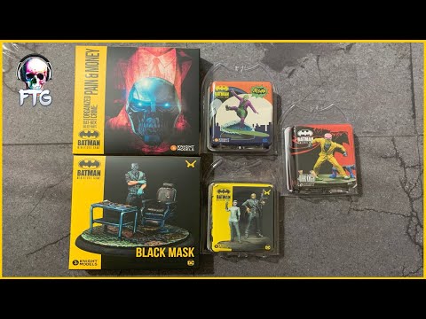 Unboxing Batman Miniature Game June 2021 Releases