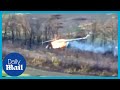 Ukrainian forces blow Russian attack helicopter out of the sky