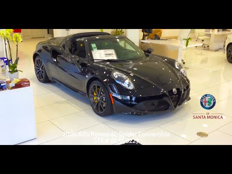 2020 Alfa Romeo 4C Spider Convertible