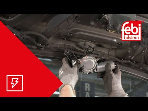 [EN] Audi A4 Avant Rear wiper motor replacement