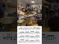 Berklee Drum Shed Transcription 🔥 // @vonmbrown @zyckthefreak @mjltmofficial - Ollie Woods Drums Berklee Drum Shed Transcription 🔥 // @vonmbrown @zyckthefreak @mjltmofficial