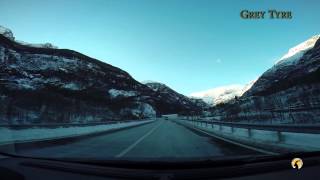 preview picture of video 'Pont Canavese - Ceresole Reale Snowy Road'