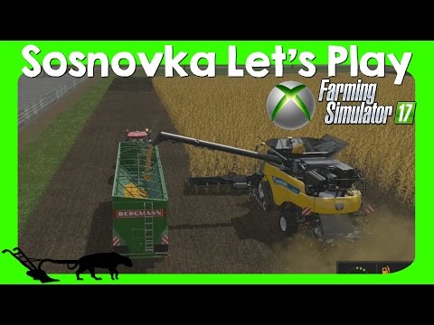 Let's Play Farming Simulator 17 XBOX One Sosnovka Episode 27
