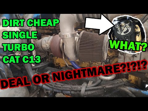 Single Turbo Cat C13 Has a Few Problems, Deal or Nightmare?