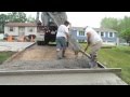 How to Pour a Concrete Driveway