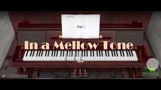 In a mellow tone - Oscar Peterson full trio transcription