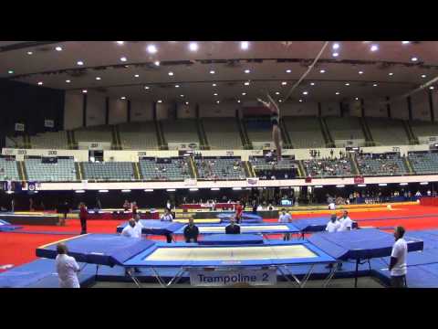 Ginger Hansen - Trampoline Finals - 2012 U.S. Elite Championships - Juniors