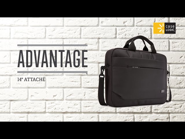 Case Logic Advantage Maletín para Portátil hasta 14" Negro video