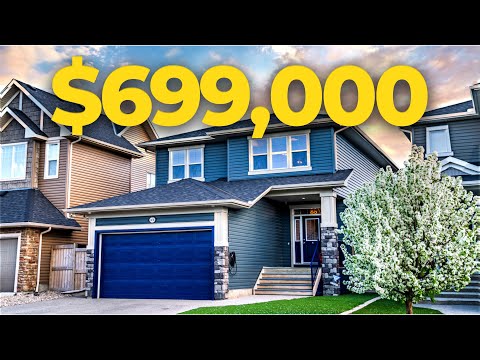 Tour a $729,000 Home with ULTIMATE Backyard in Airdrie! Real Estate 2022!