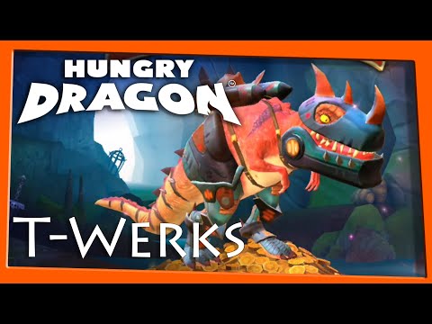 Finding daily chest with T-Wreks 🦖🔥 | Hungry Dragon