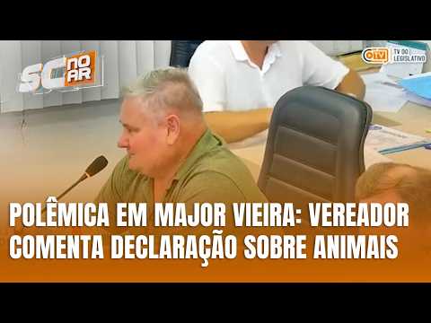 Major Vieira: vereador se manifesta após repercussão sobre animais de rua