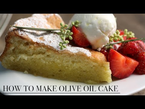How to Make Olive Oil Cake: Recipe Video Demonstration