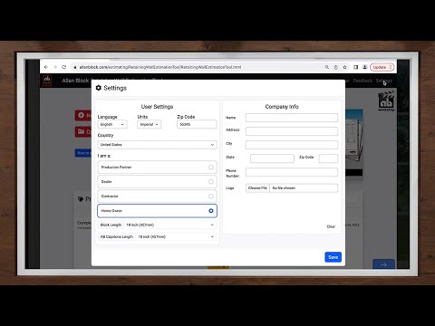 Update Program Settings and Add Logo to Customize Outputs
