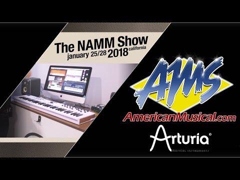 Arturia V Collection 6 Software - AMS at NAMM 2018