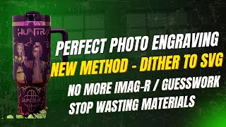 Revolutionize Photo Engraving with SVG Dither Exports | Perfect Results Every Time!