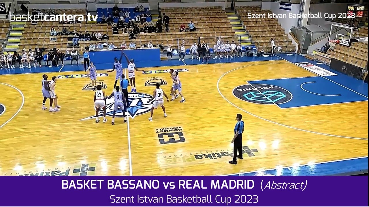 U16. BASKET BASSANO vs REAL MADRID #Resumen Tournament Szent Istvan Basketball Cup 2023