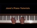 Heal the World Michael Jackson Piano Tutorial Part ...
