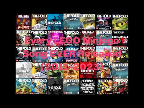 Every LEGO Ninjago Song By The Fold/Ninjago Music Ever Released (2011-2023)