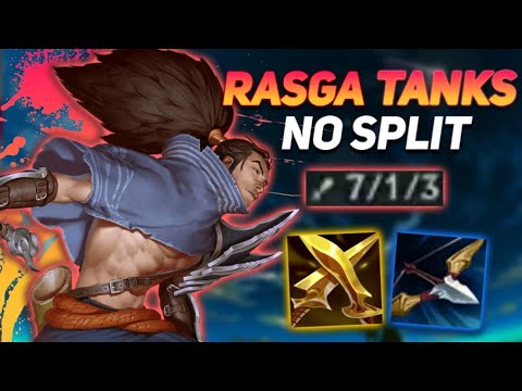 YASUO SPLIT PUSH TOP TA DE VOLTA! RASGANDO TANKS COM ESSA BUILD ESQUISITA QUE É MUITO FORTE