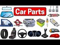 Car Parts Name Parts Of A Car In English Learn Car Parts Vocabulary English Vocabulary