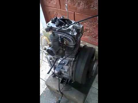 GREAVES Diesel fuel engine converted to petrol fuel by a young talented man