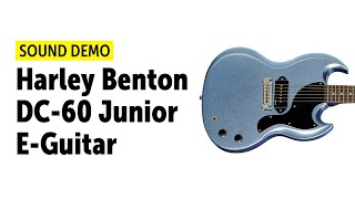 Video thumbnail for Harley Benton DC-60 Junior - Sound Demo (no talking) by Guitar Bonedo