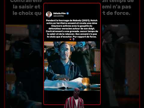 Pendant le tournage de Nobody (2021), Hutch a choisi l'arme qu'on ne pouvait pas fuir