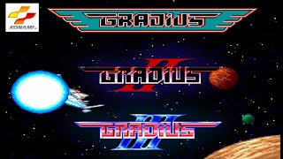 【KONAMI】FC/SFC『グラディウス  - GRADIUS -Ⅰ＆Ⅱ＆Ⅲ 』＿ノーミスクリア OP~ED