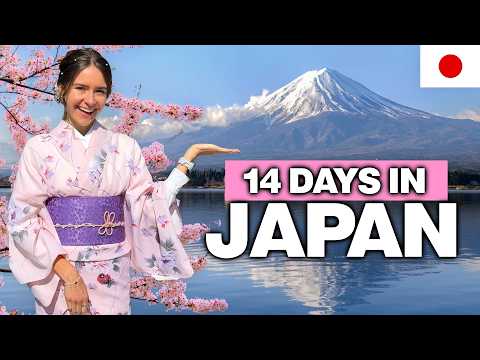 How to Spend 14 Days in JAPAN - A Travel Itinerary for First-Timers 🇯🇵
