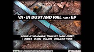 TPR003 V.A. In Dust Rail Ep part 1- Dialect - Studanka Ticha (black monolith master)