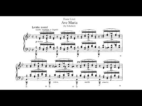 Schubert-Liszt: S.558 No.12 - Ave Maria (Katsaris)