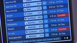 TSA staffing shortages, sprawling line of storms affecting flights as Spring Break travel begins