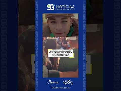 🖤🐎 COMOÇÃO MARCA ÚLTIMO ADEUS A GABRIEL EM POÇO REDONDO