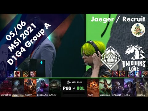 PGG (Chazz Rumble) VS UOL (Nomanz Orianna) Highlights D1G4 Group A - MSI 2021 Group Stage