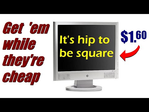 The Unseen Value of a Nostalgic 15-Inch LCD Monitor in the Modern Era