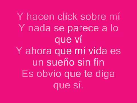 Click - Anahi feat. Miranda y Moderatto | Popland New 2011 [letra]