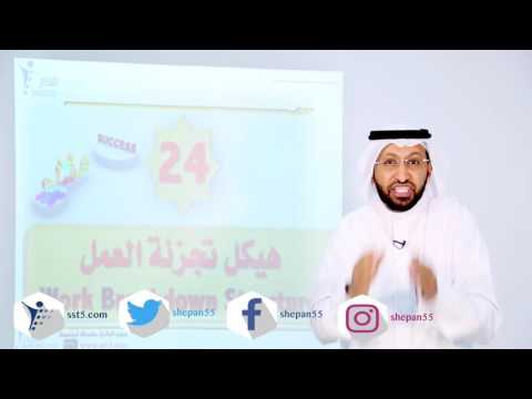 د. محمد العامري يتحدث عن هيكل تجزئة العمل في إدارة المشاريع الإحترافية PMP