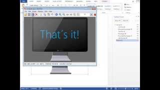 The most amazing computer screen in Microsoft Word 2013