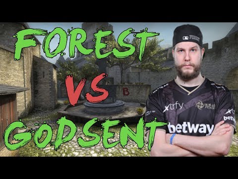 CSGO: POV NiP f0rest vs GODSENT (25/7) cobblestone @ ECS Season 5 EU