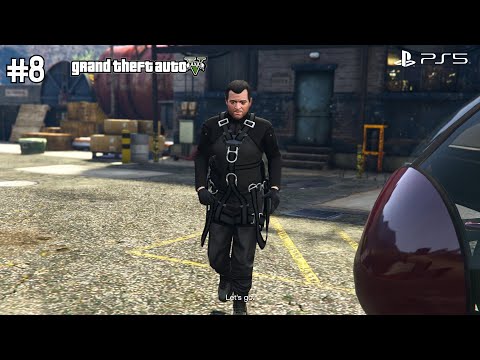 Grand Theft Auto 5 - Enhanced Edition | PS5 Part 8 60FPS Ray Tracing | Gameplay Wlkthrough